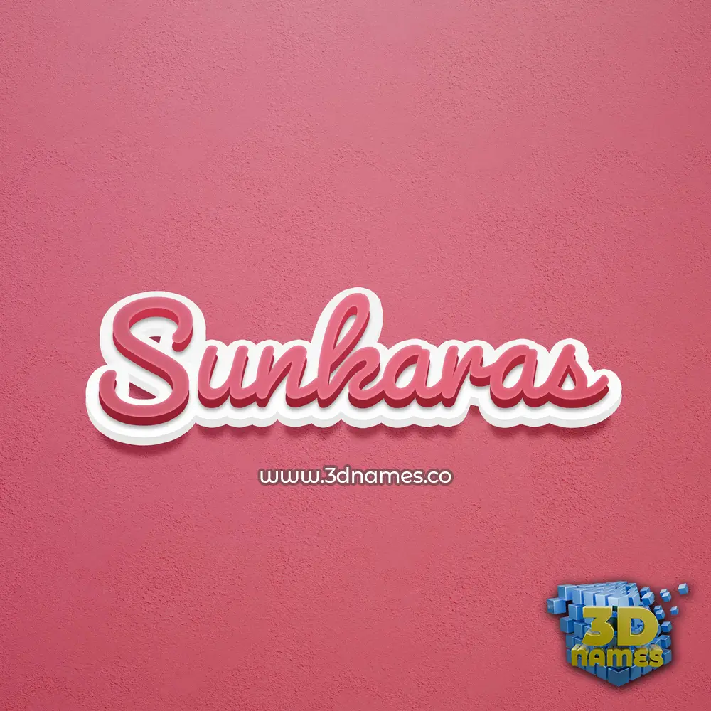 sunkaras in Red Scribble style - 3D name wallpaper sunkaras in Red Scribble style - 3D name wallpaper