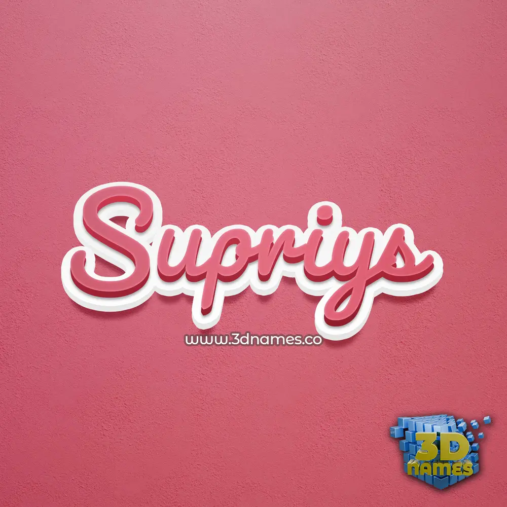 supriys in Red Scribble style - 3D name wallpaper supriys in Red Scribble style - 3D name wallpaper