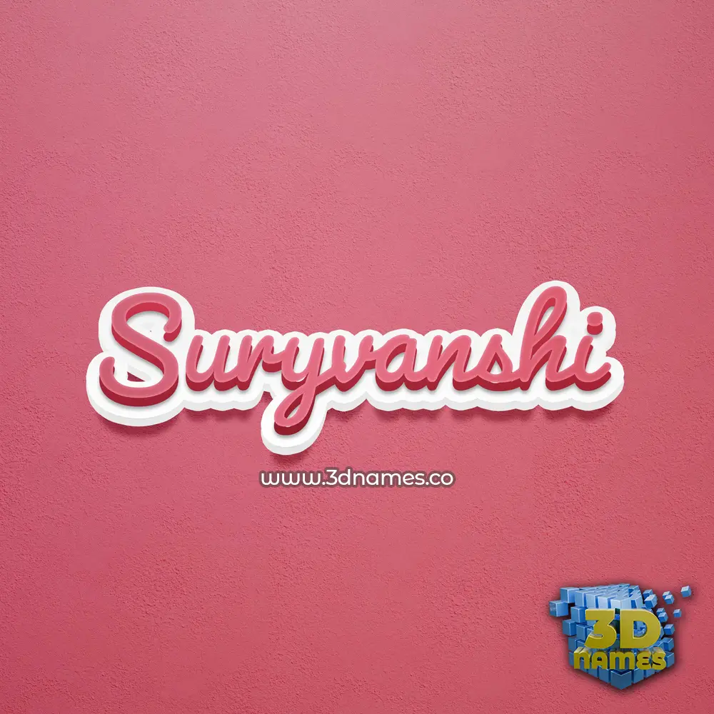 suryvanshi in Red Scribble style - 3D name wallpaper suryvanshi in Red Scribble style - 3D name wallpaper