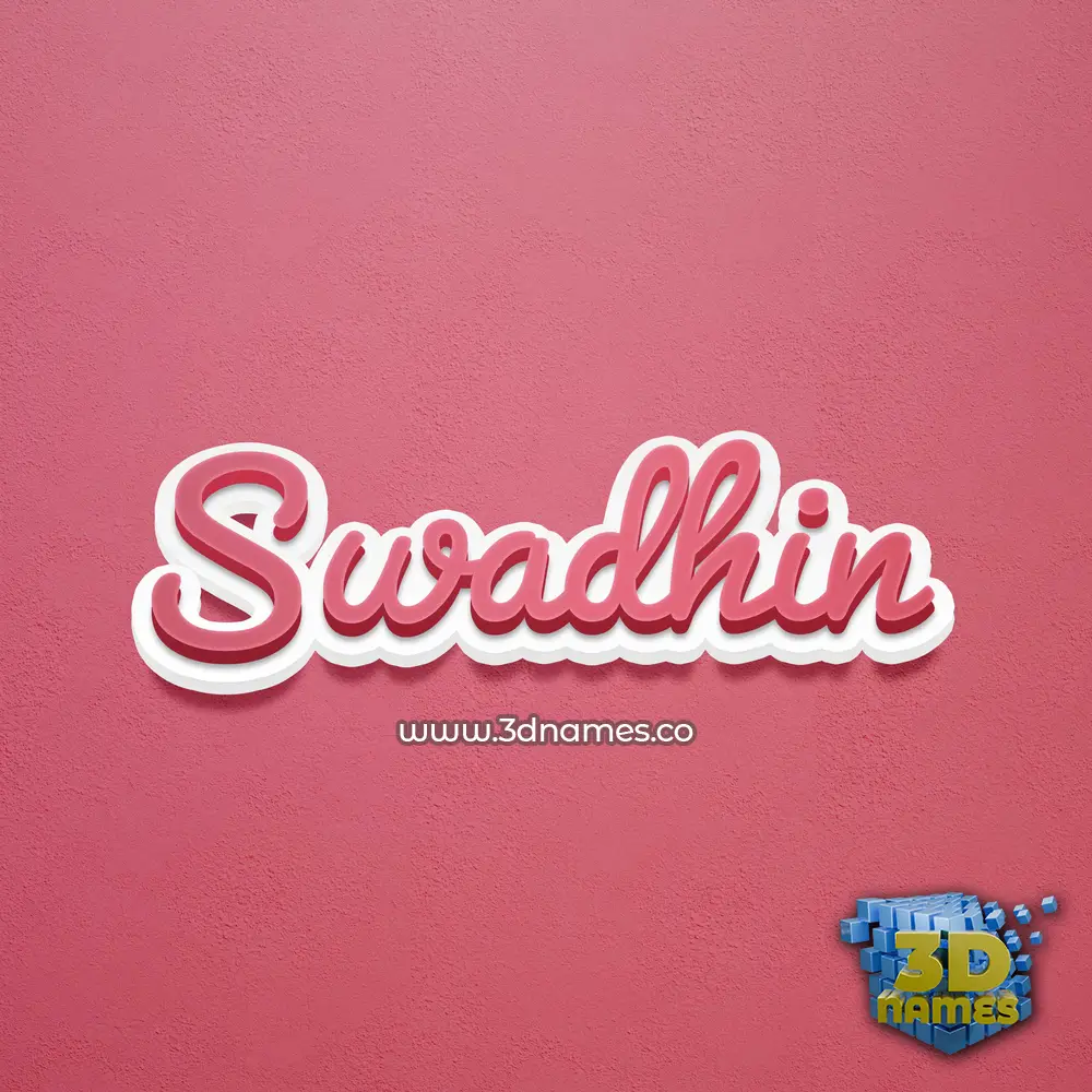 swadhin in Red Scribble style - 3D name wallpaper swadhin in Red Scribble style - 3D name wallpaper