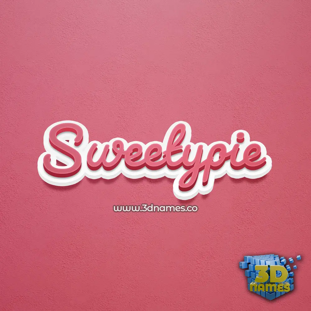 sweetypie in Red Scribble style - 3D name wallpaper sweetypie in Red Scribble style - 3D name wallpaper