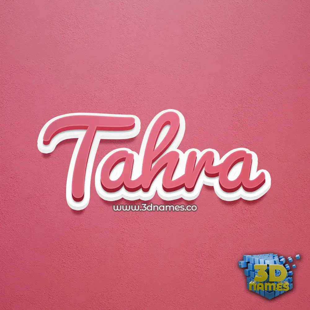 tahra in Red Scribble style - 3D name wallpaper tahra in Red Scribble style - 3D name wallpaper