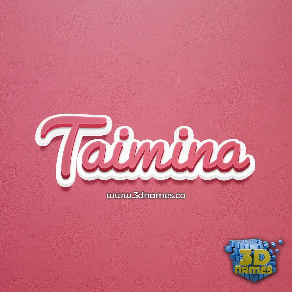 taimina in Red Scribble style - 3D name wallpaper taimina in Red Scribble style - 3D name wallpaper