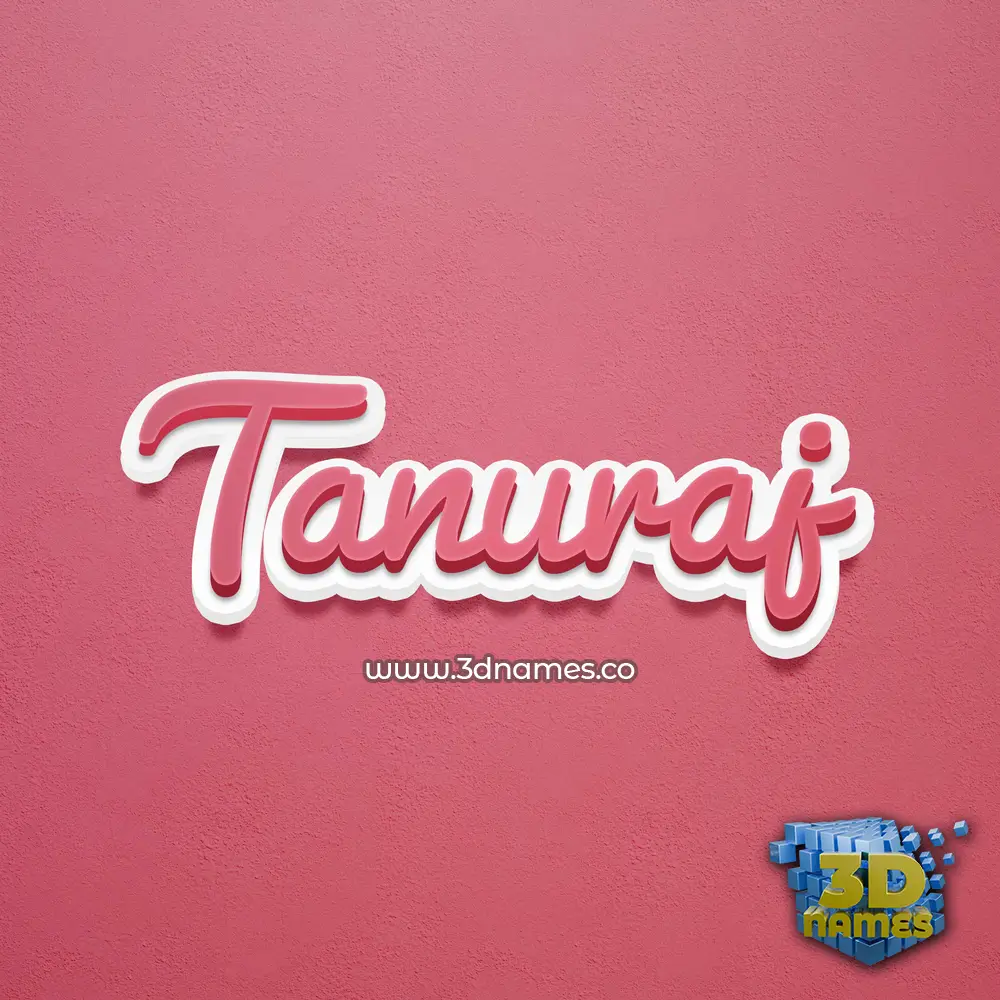 tanuraj in Red Scribble style - 3D name wallpaper tanuraj in Red Scribble style - 3D name wallpaper
