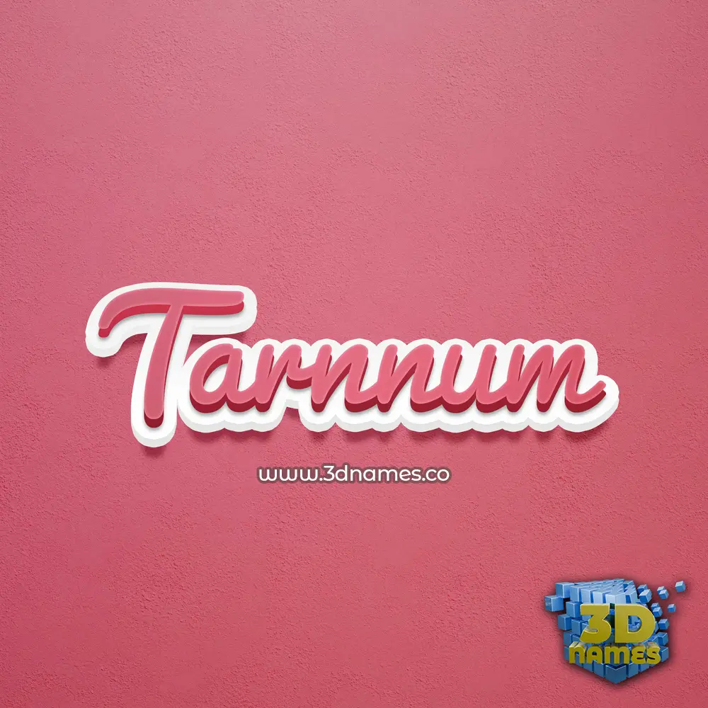 tarnnum in Red Scribble style - 3D name wallpaper tarnnum in Red Scribble style - 3D name wallpaper