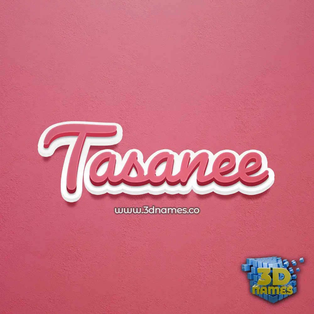 tasanee in Red Scribble style - 3D name wallpaper tasanee in Red Scribble style - 3D name wallpaper