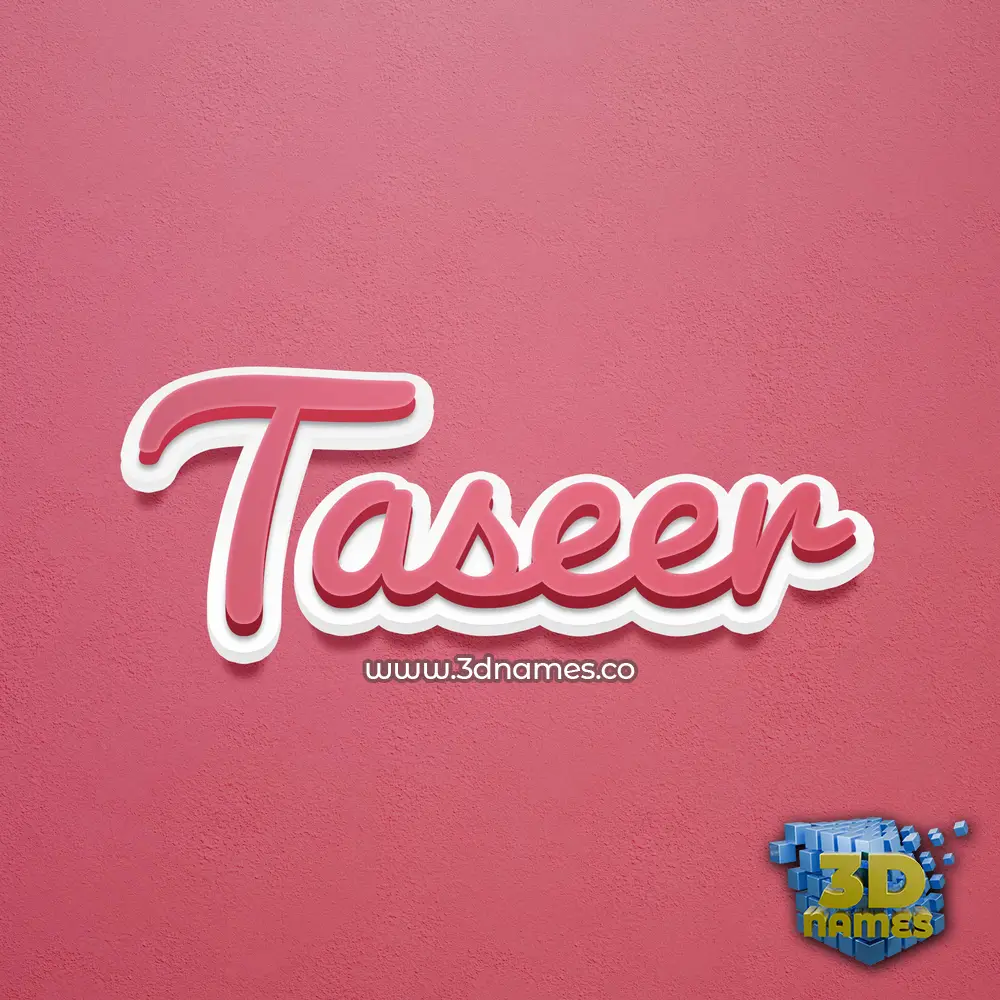 taseer in Red Scribble style - 3D name wallpaper taseer in Red Scribble style - 3D name wallpaper