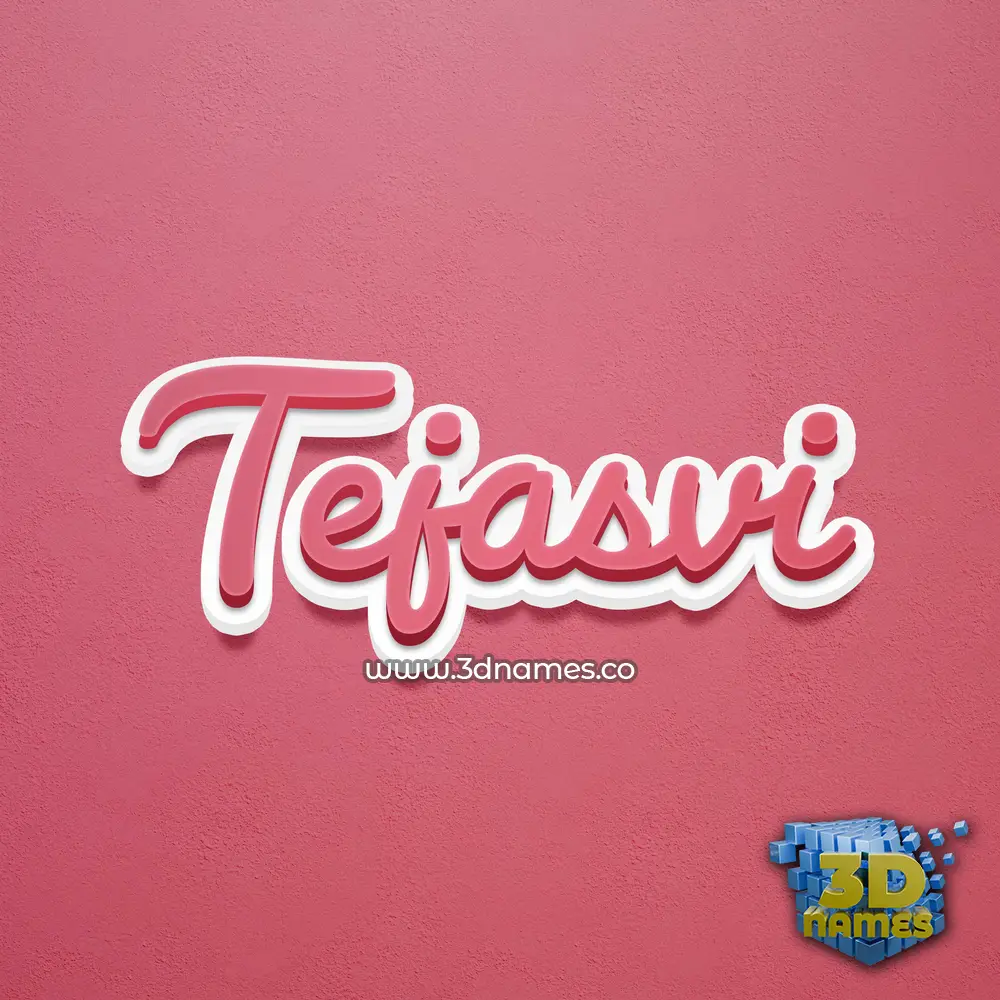 tejasvi in Red Scribble style - 3D name wallpaper tejasvi in Red Scribble style - 3D name wallpaper