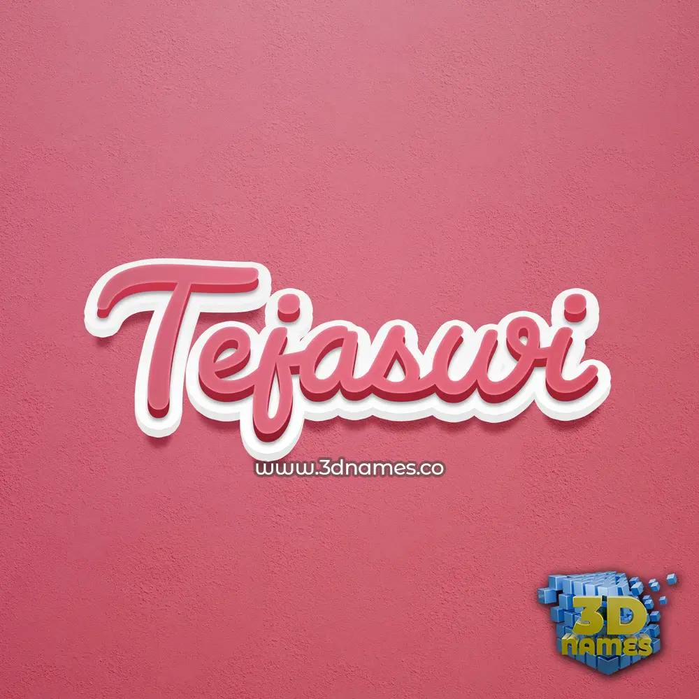 tejaswi in Red Scribble style - 3D name wallpaper tejaswi in Red Scribble style - 3D name wallpaper