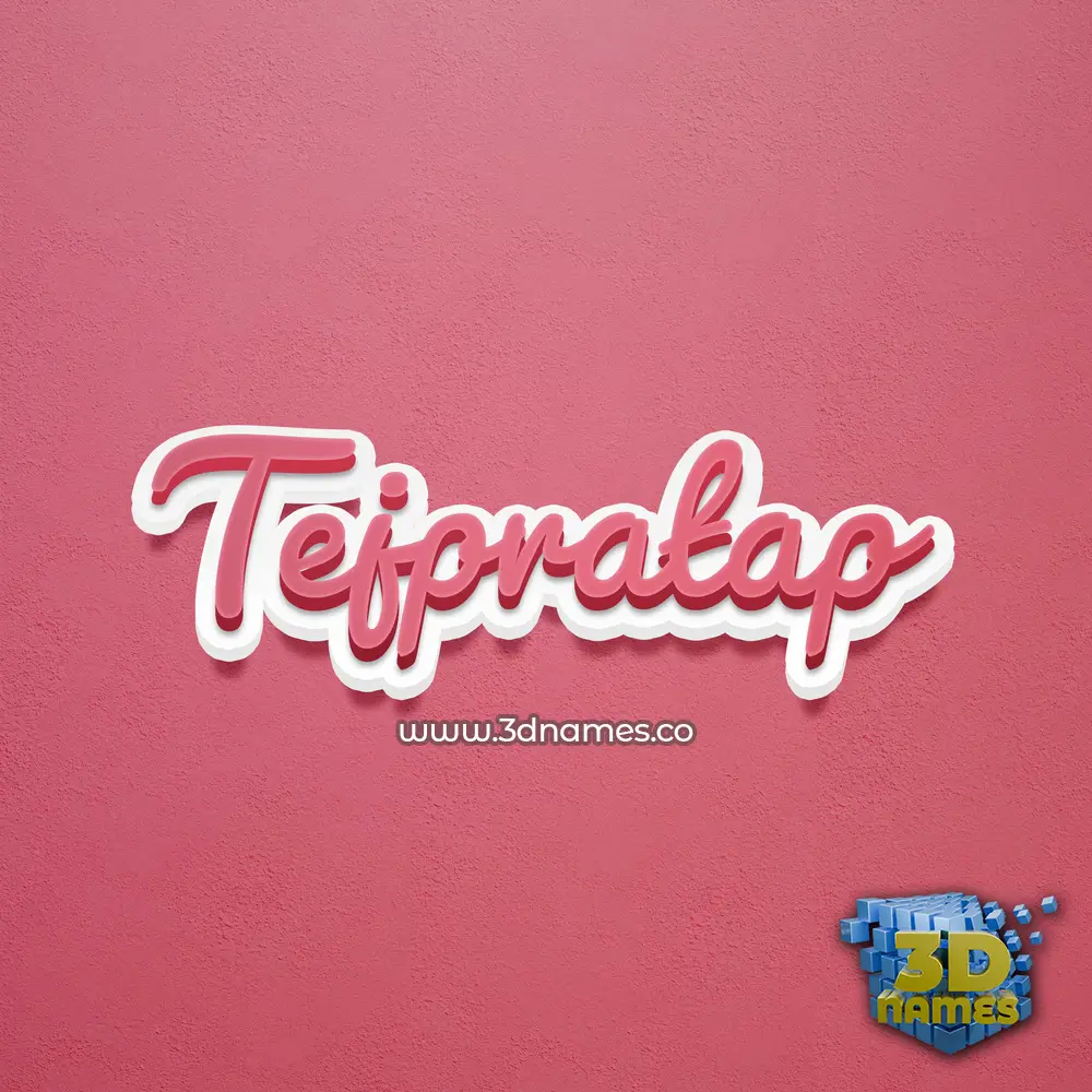 tejpratap in Red Scribble style - 3D name wallpaper tejpratap in Red Scribble style - 3D name wallpaper