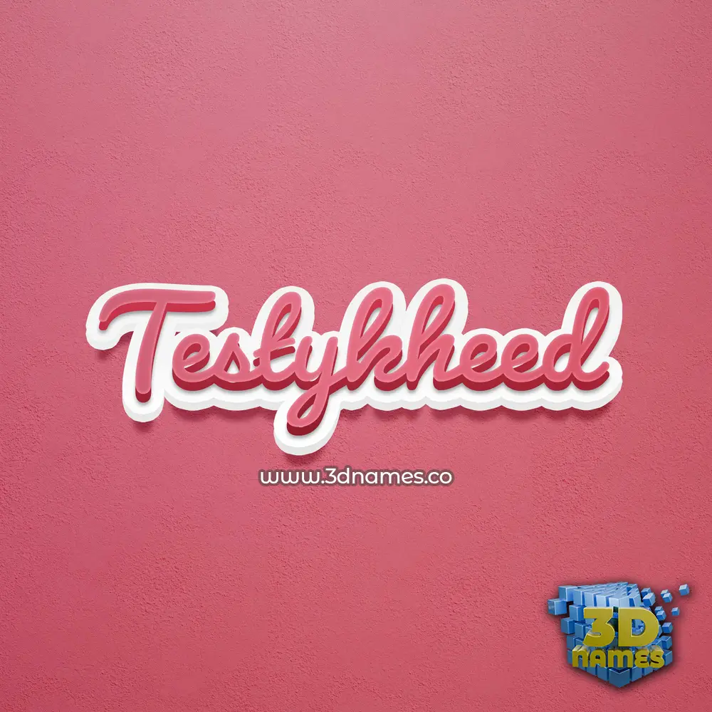testykheed in Red Scribble style - 3D name wallpaper testykheed in Red Scribble style - 3D name wallpaper