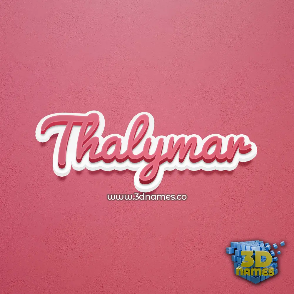 thalymar in Red Scribble style - 3D name wallpaper thalymar in Red Scribble style - 3D name wallpaper