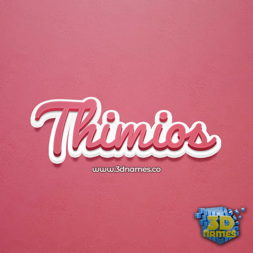 thimios in Red Scribble style - 3D name wallpaper thimios in Red Scribble style - 3D name wallpaper