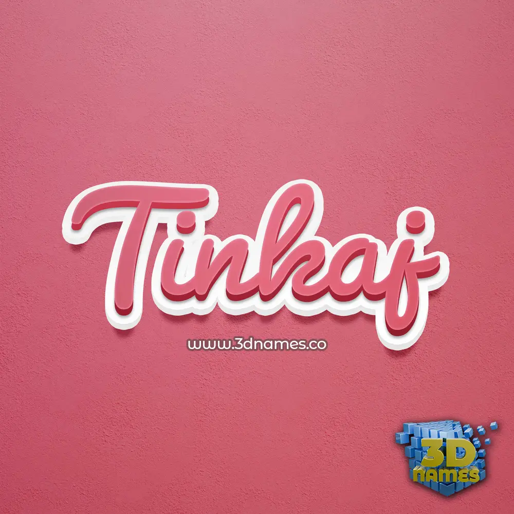 tinkaj in Red Scribble style - 3D name wallpaper tinkaj in Red Scribble style - 3D name wallpaper