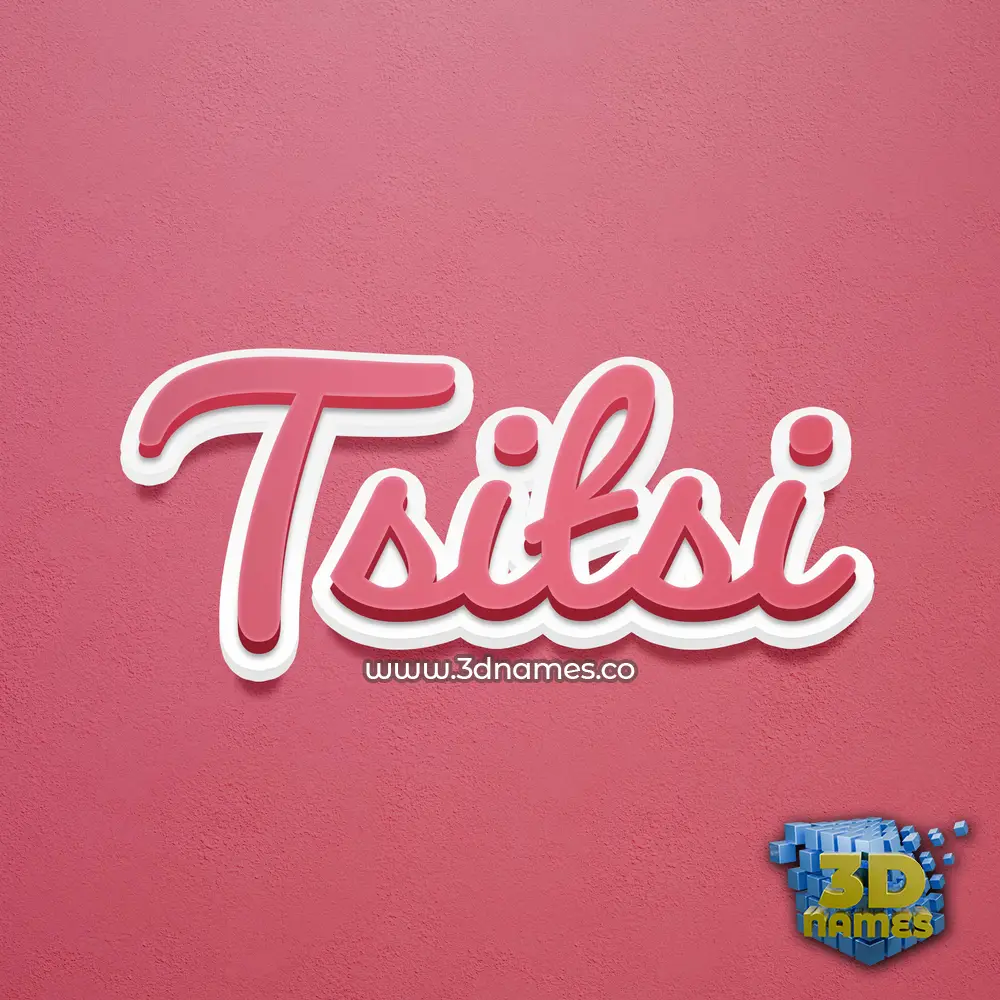 tsitsi in Red Scribble style - 3D name wallpaper tsitsi in Red Scribble style - 3D name wallpaper
