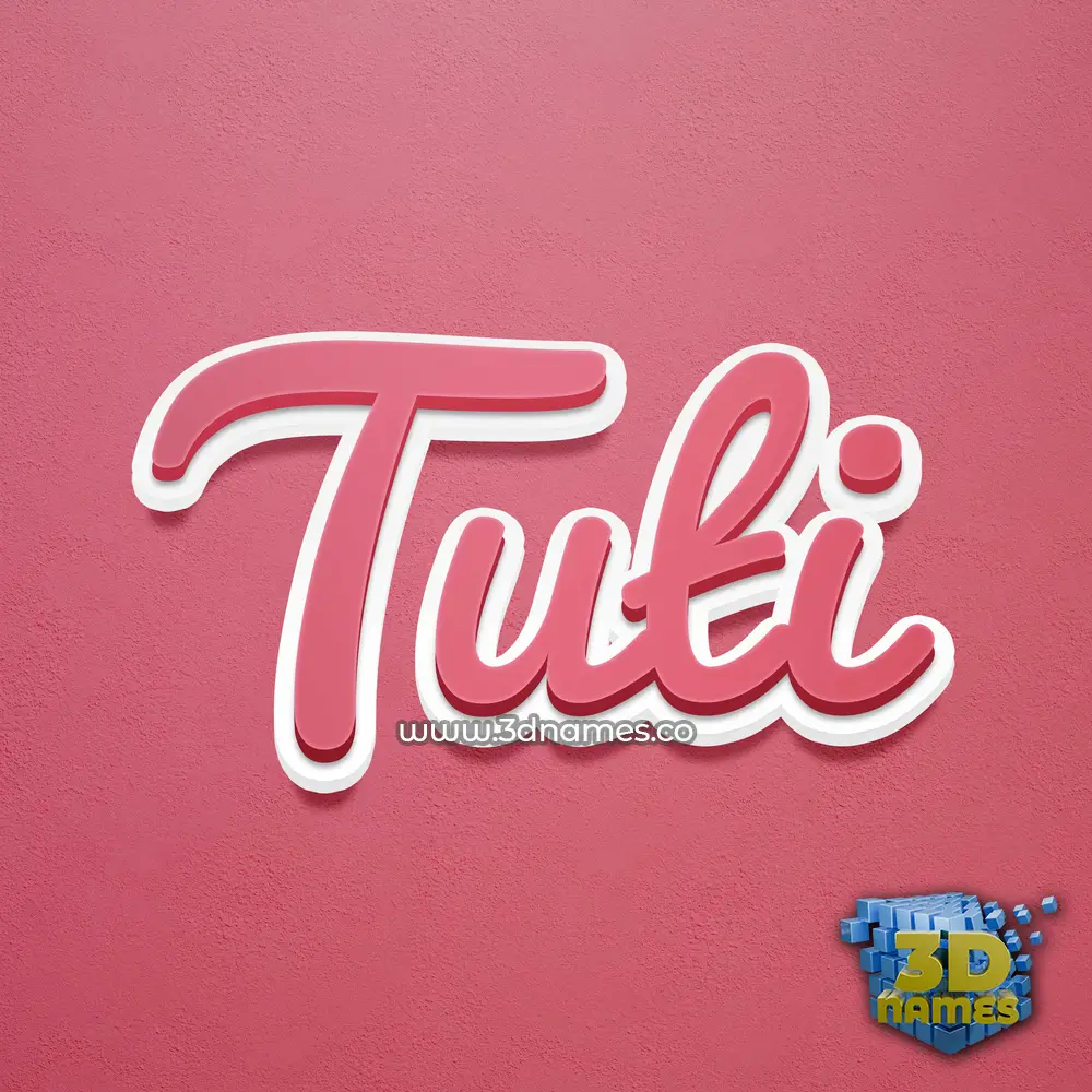 tuti in Red Scribble style - 3D name wallpaper tuti in Red Scribble style - 3D name wallpaper