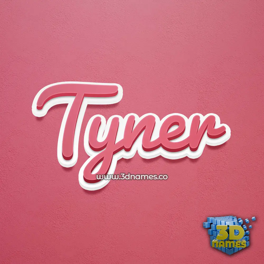tyner in Red Scribble style - 3D name wallpaper tyner in Red Scribble style - 3D name wallpaper