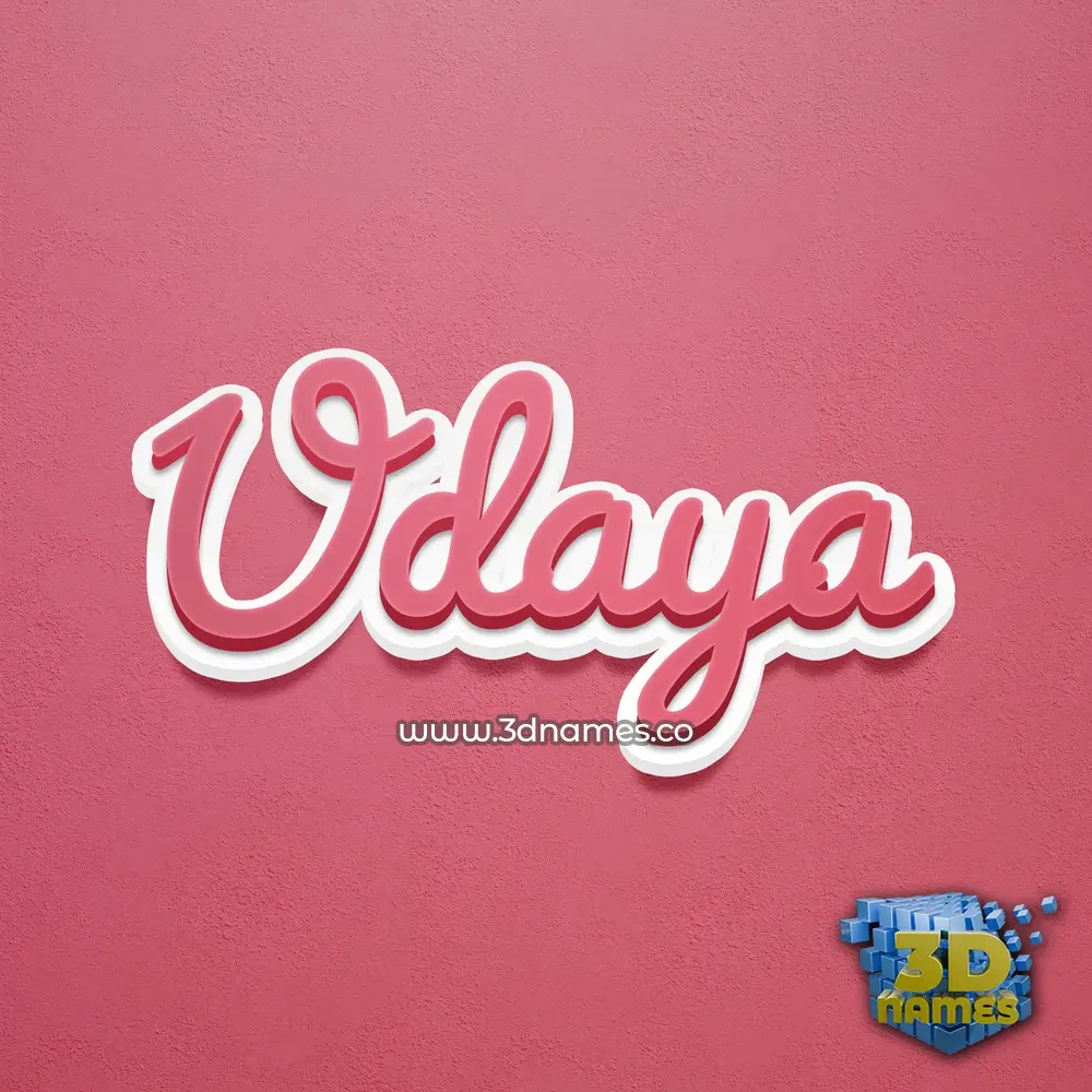 udaya in Red Scribble style - 3D name wallpaper udaya in Red Scribble style - 3D name wallpaper