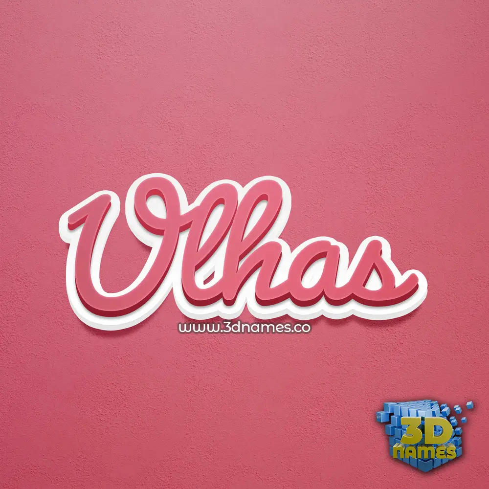 ulhas in Red Scribble style - 3D name wallpaper ulhas in Red Scribble style - 3D name wallpaper