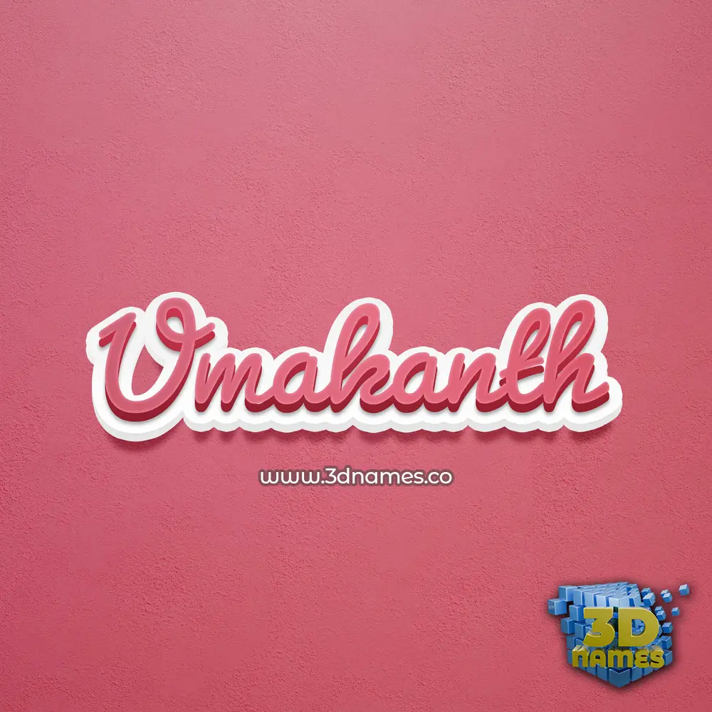 umakanth in Red Scribble style - 3D name wallpaper umakanth in Red Scribble style - 3D name wallpaper