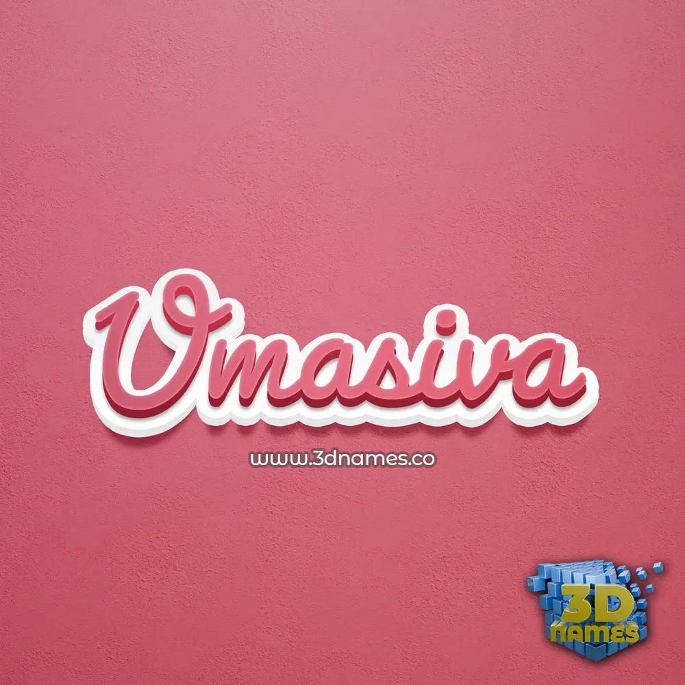 umasiva in Red Scribble style - 3D name wallpaper umasiva in Red Scribble style - 3D name wallpaper