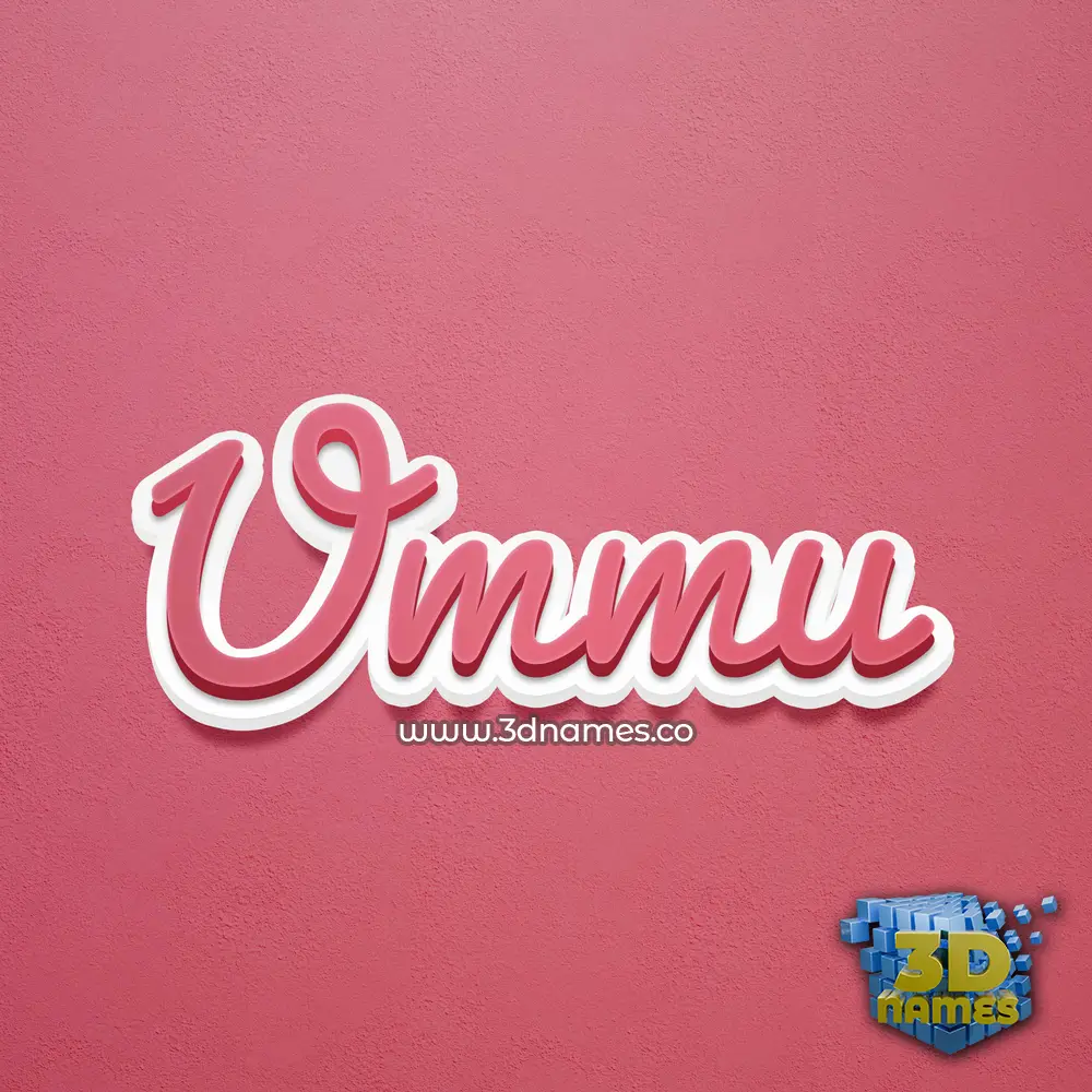ummu in Red Scribble style - 3D name wallpaper ummu in Red Scribble style - 3D name wallpaper