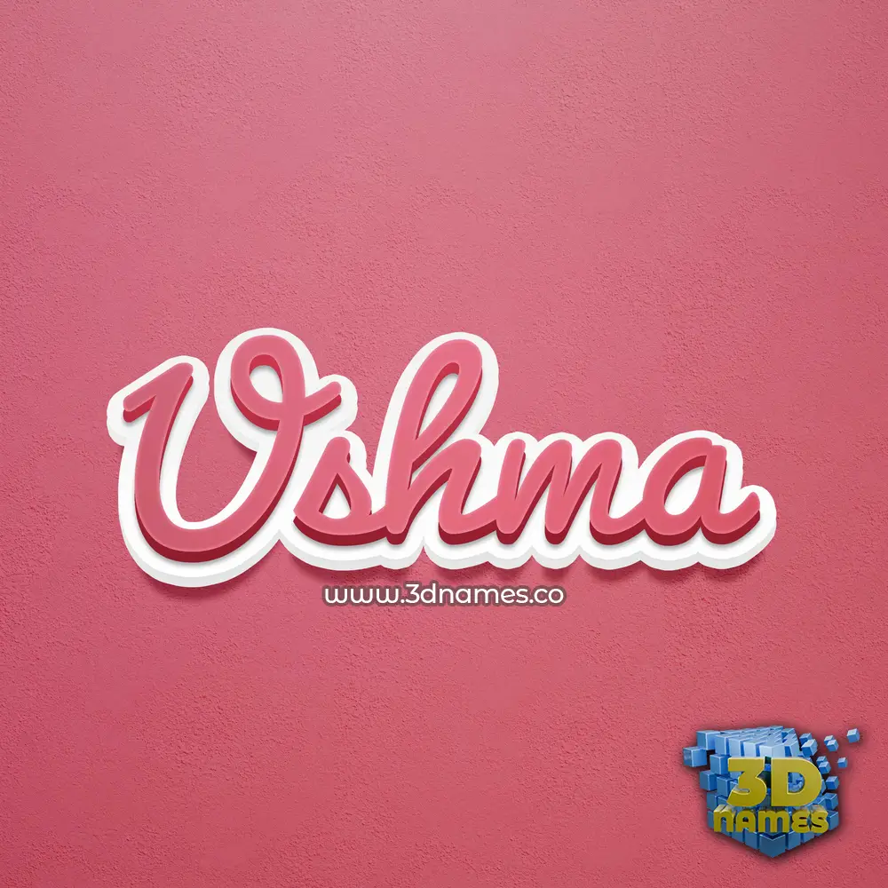 ushma in Red Scribble style - 3D name wallpaper ushma in Red Scribble style - 3D name wallpaper