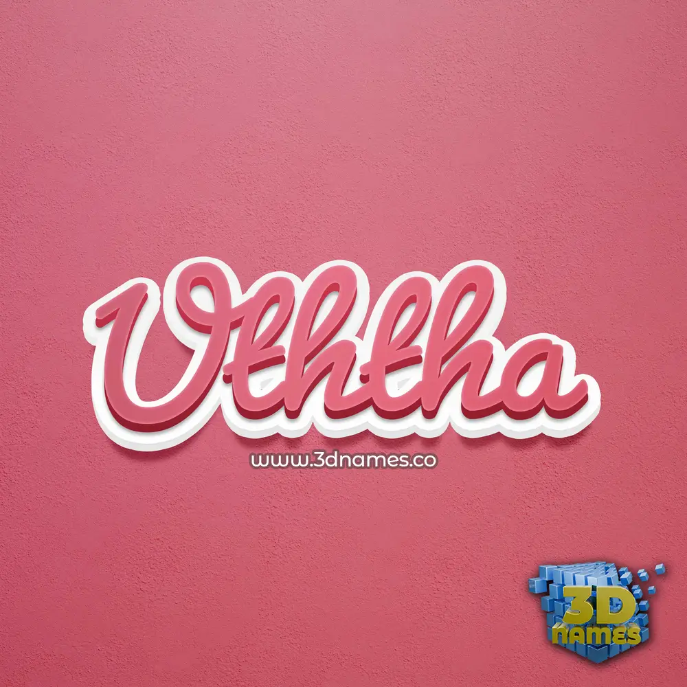 uththa in Red Scribble style - 3D name wallpaper uththa in Red Scribble style - 3D name wallpaper