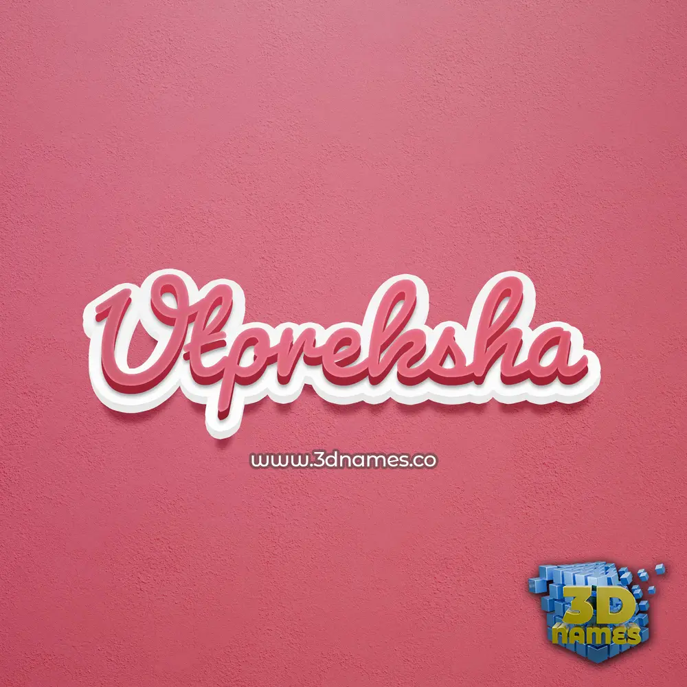 utpreksha in Red Scribble style - 3D name wallpaper utpreksha in Red Scribble style - 3D name wallpaper