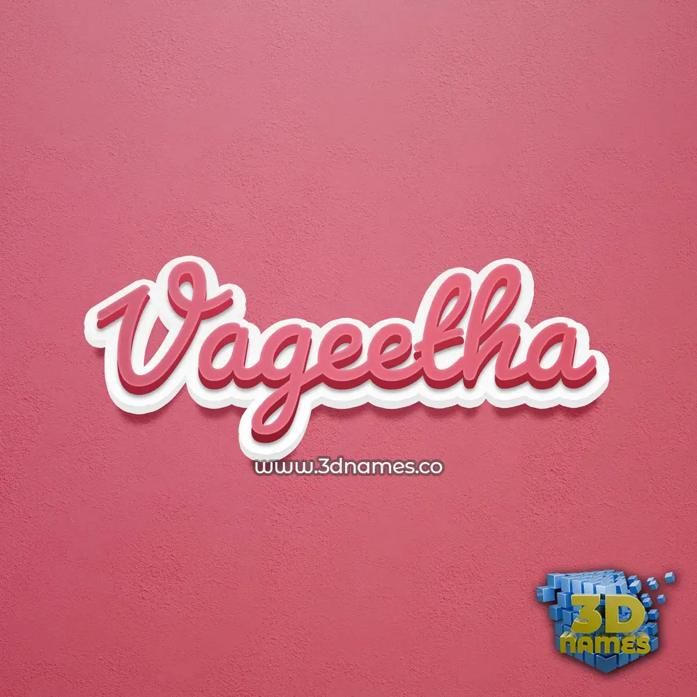 vageetha in Red Scribble style - 3D name wallpaper vageetha in Red Scribble style - 3D name wallpaper