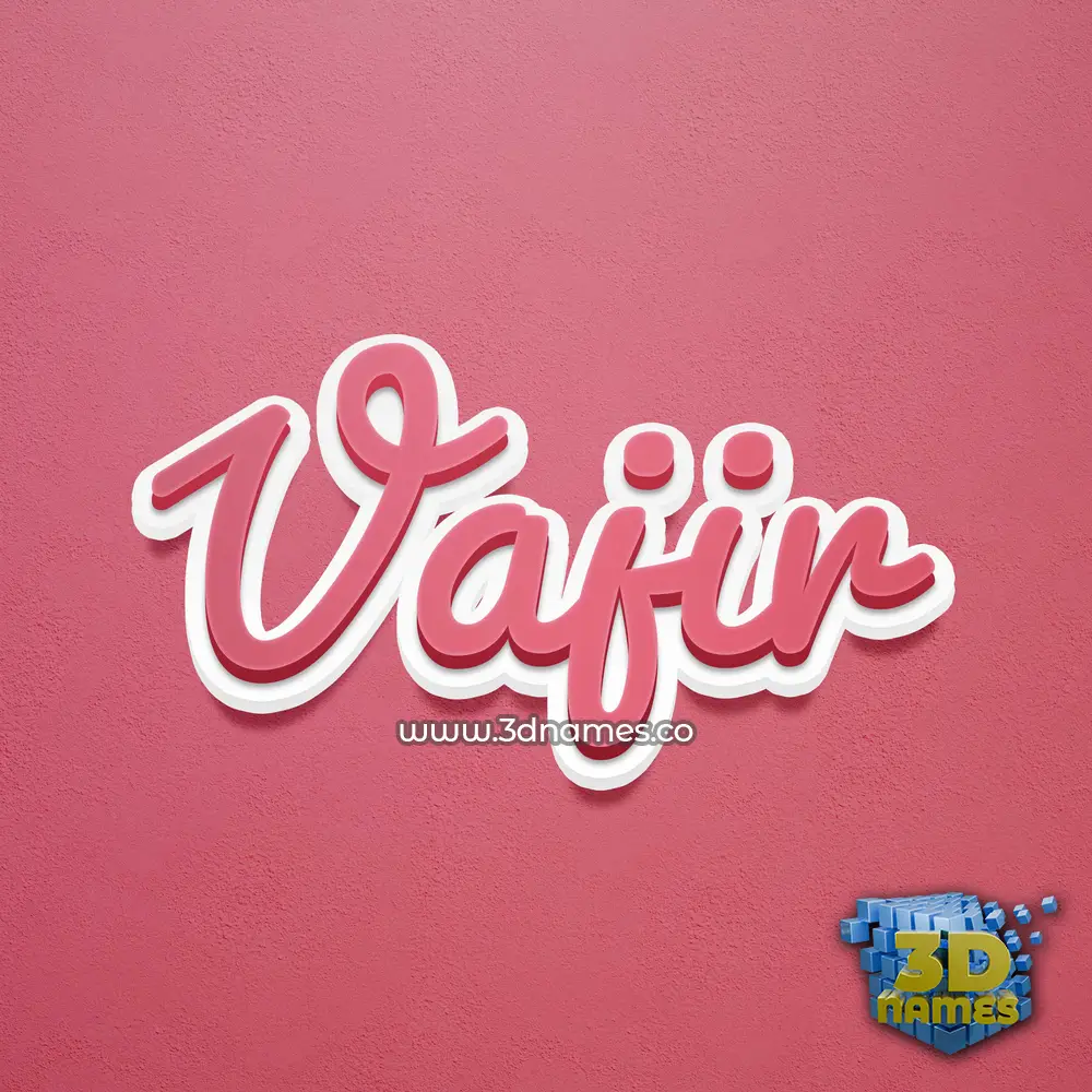 vajir in Red Scribble style - 3D name wallpaper vajir in Red Scribble style - 3D name wallpaper