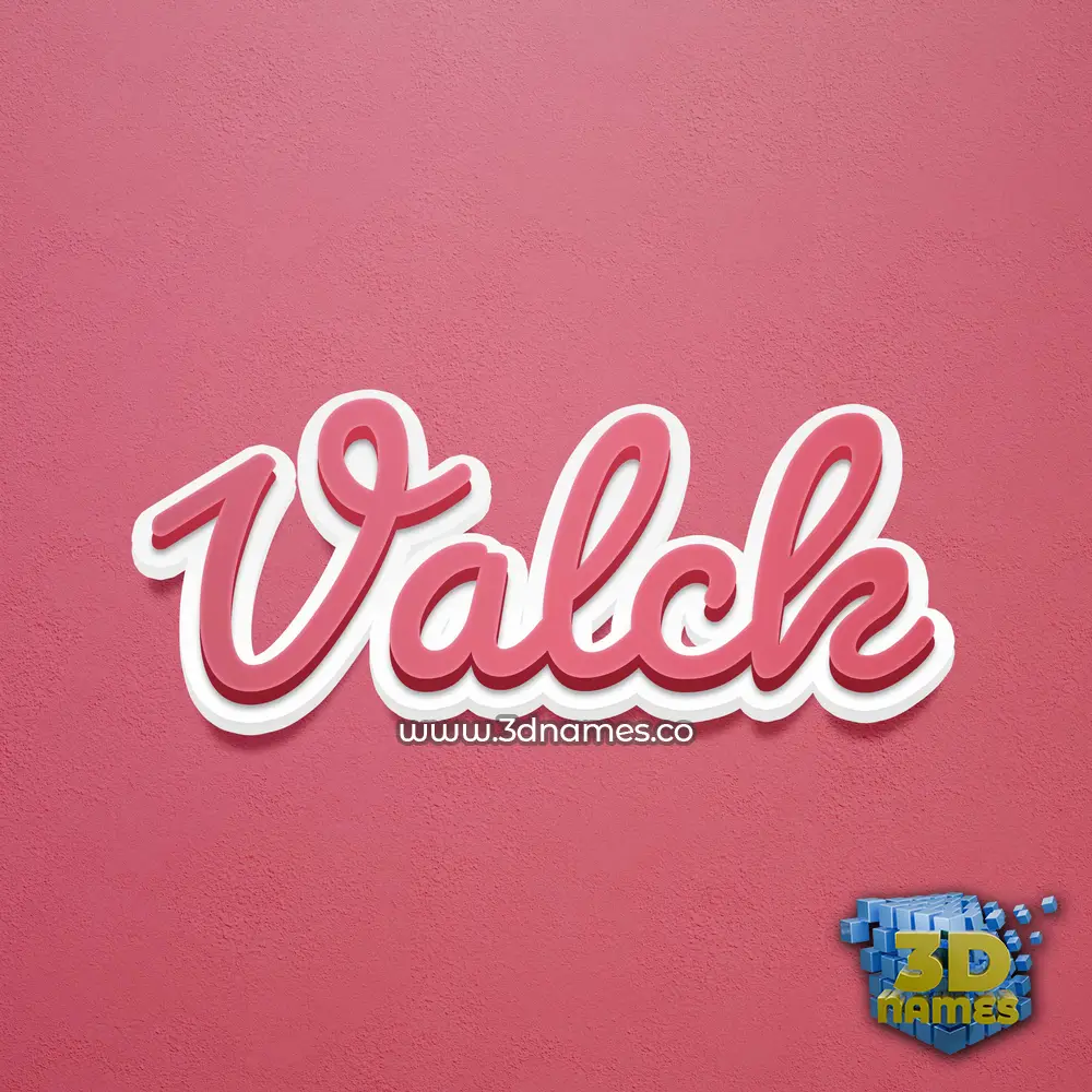 valck in Red Scribble style - 3D name wallpaper valck in Red Scribble style - 3D name wallpaper