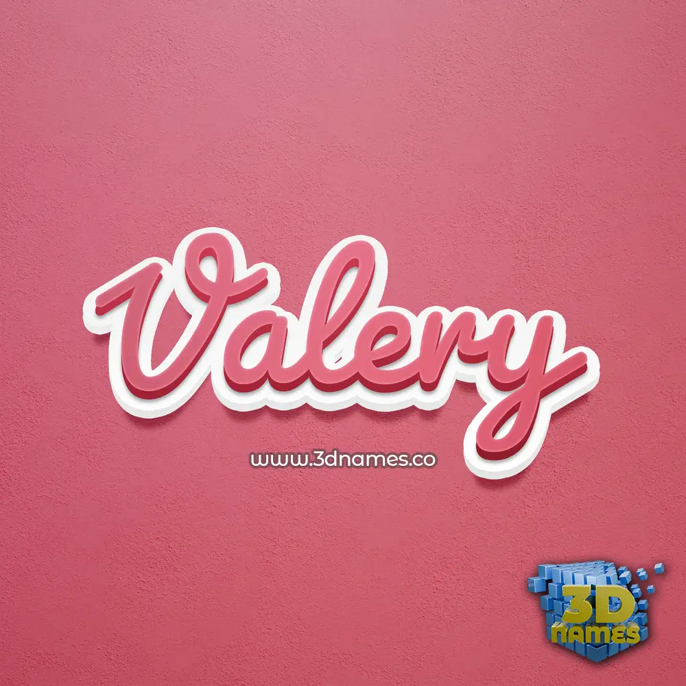 valery in Red Scribble style - 3D name wallpaper valery in Red Scribble style - 3D name wallpaper