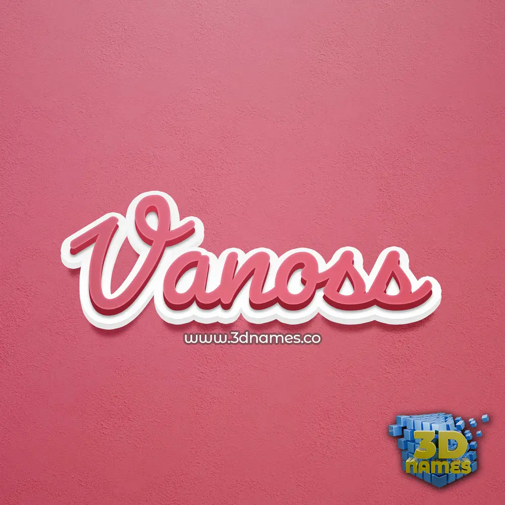 vanoss in Red Scribble style - 3D name wallpaper vanoss in Red Scribble style - 3D name wallpaper