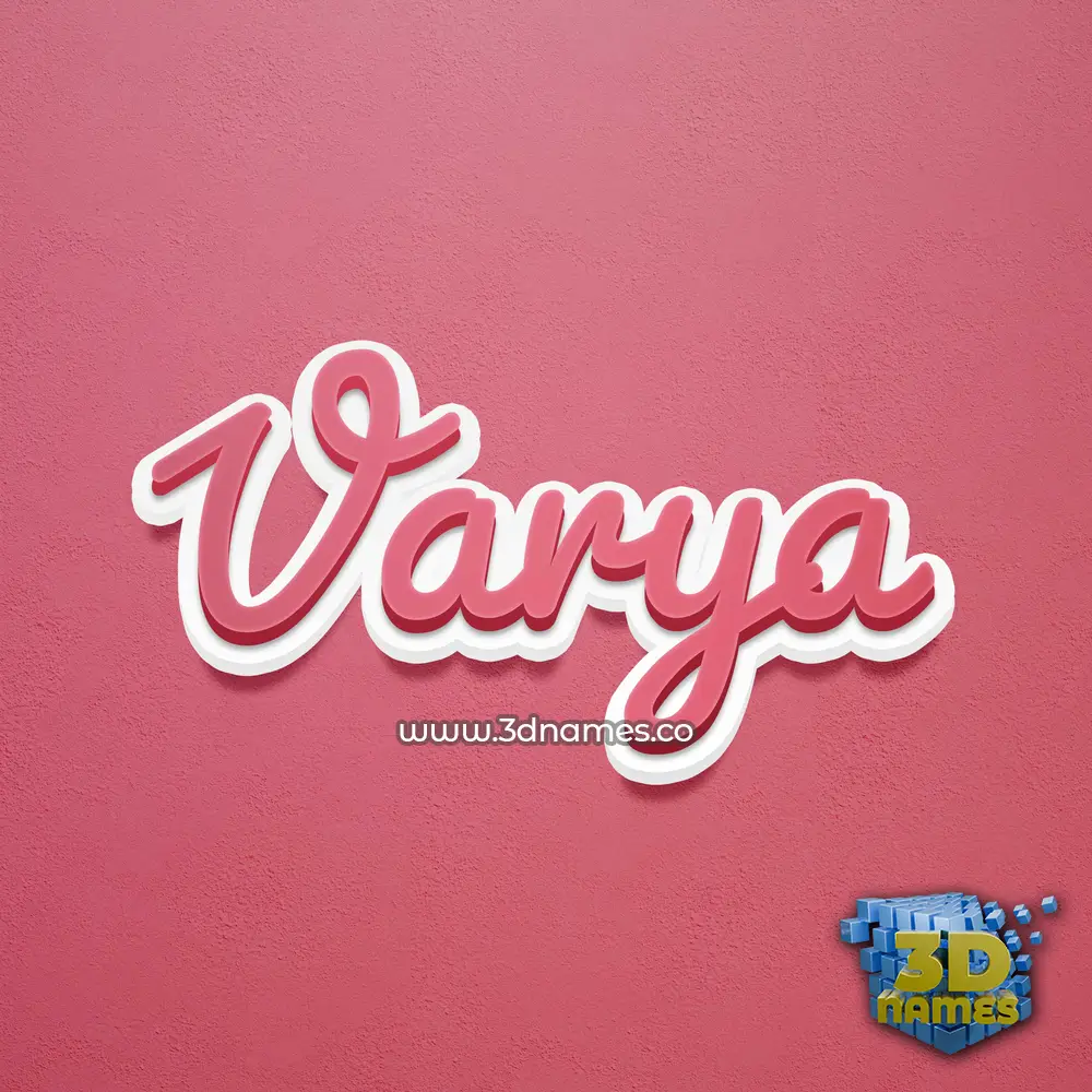 varya in Red Scribble style - 3D name wallpaper varya in Red Scribble style - 3D name wallpaper