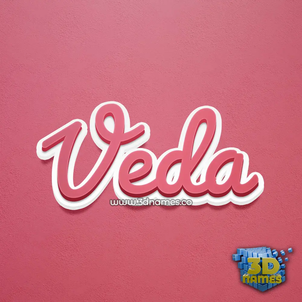 veda in Red Scribble style - 3D name wallpaper veda in Red Scribble style - 3D name wallpaper