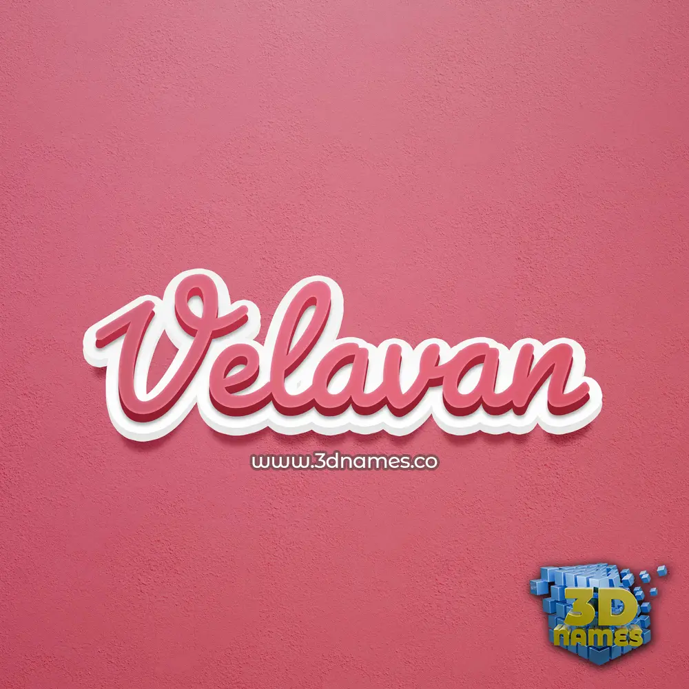 velavan in Red Scribble style - 3D name wallpaper velavan in Red Scribble style - 3D name wallpaper