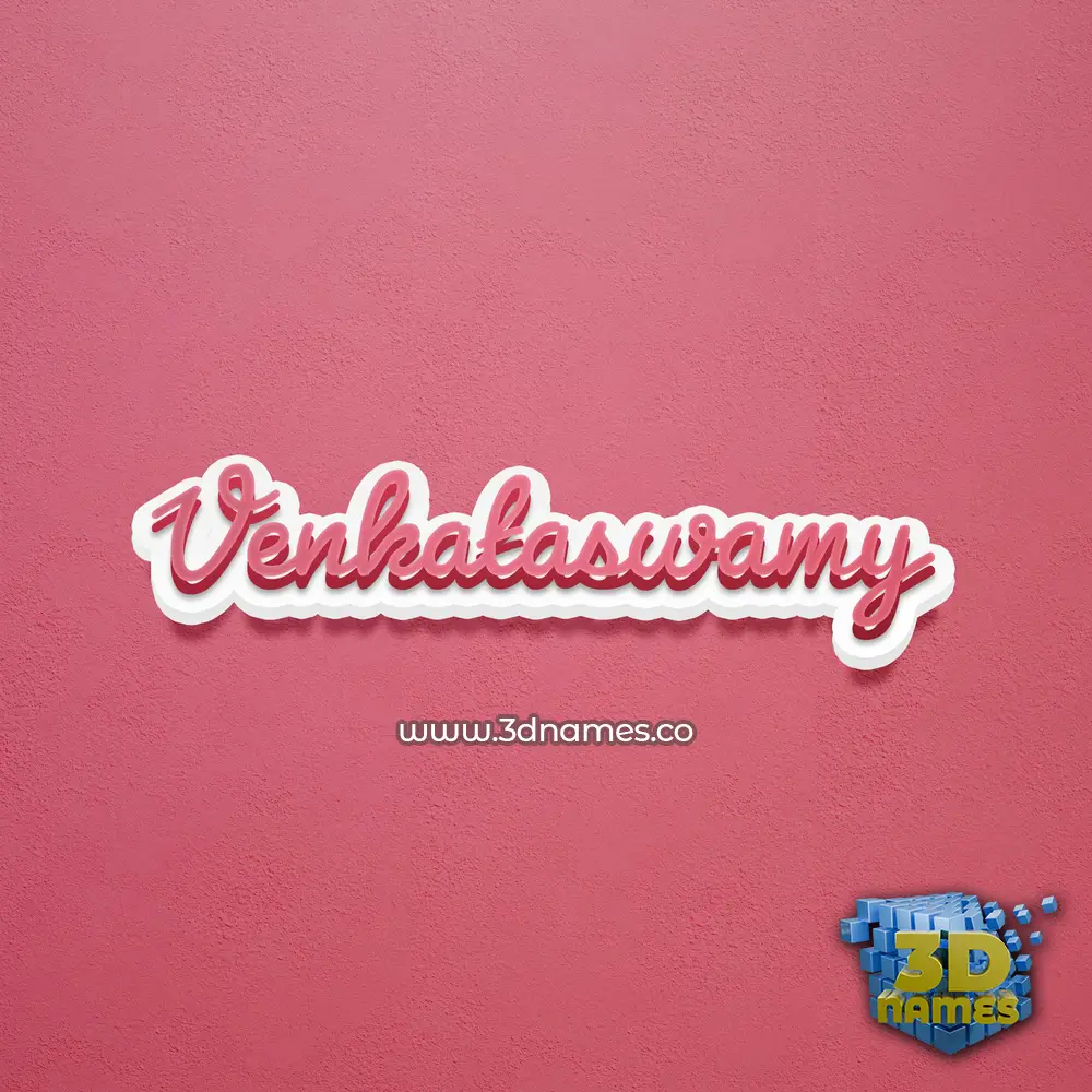 venkataswamy in Red Scribble style - 3D name wallpaper venkataswamy in Red Scribble style - 3D name wallpaper