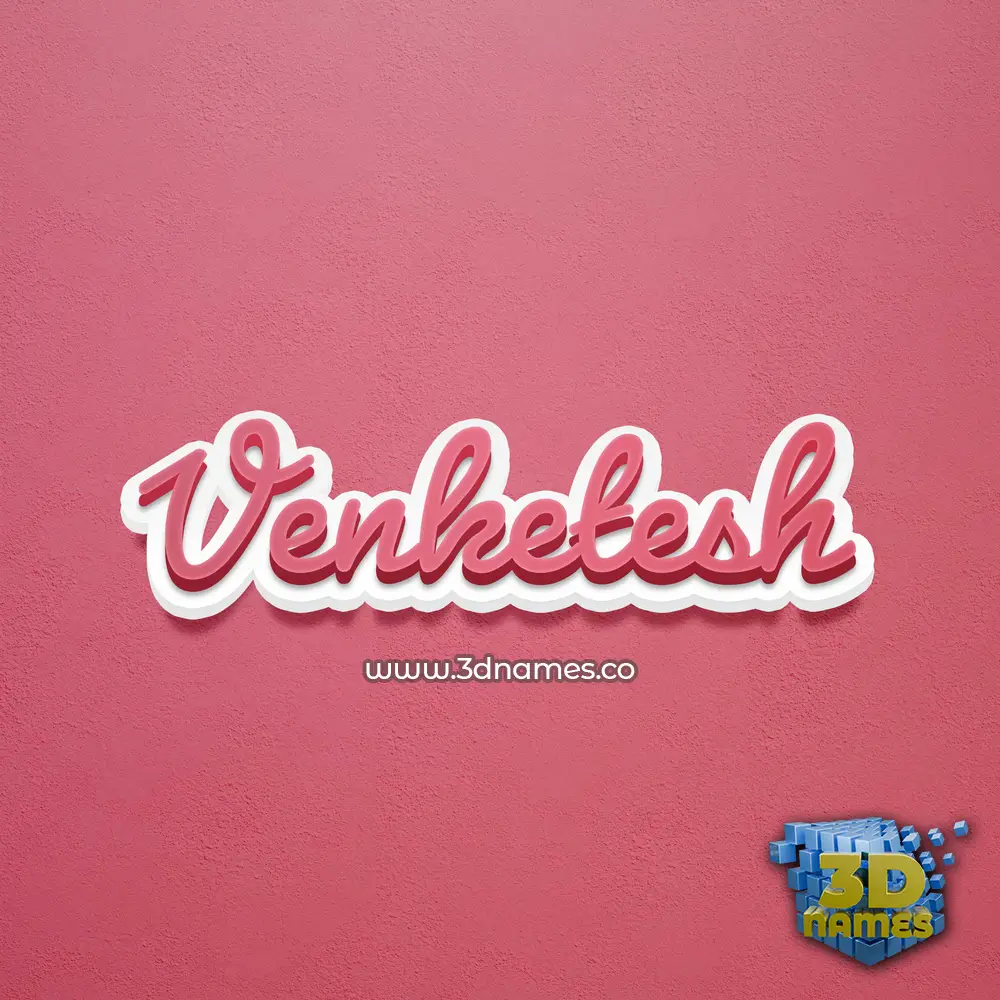 venketesh in Red Scribble style - 3D name wallpaper venketesh in Red Scribble style - 3D name wallpaper