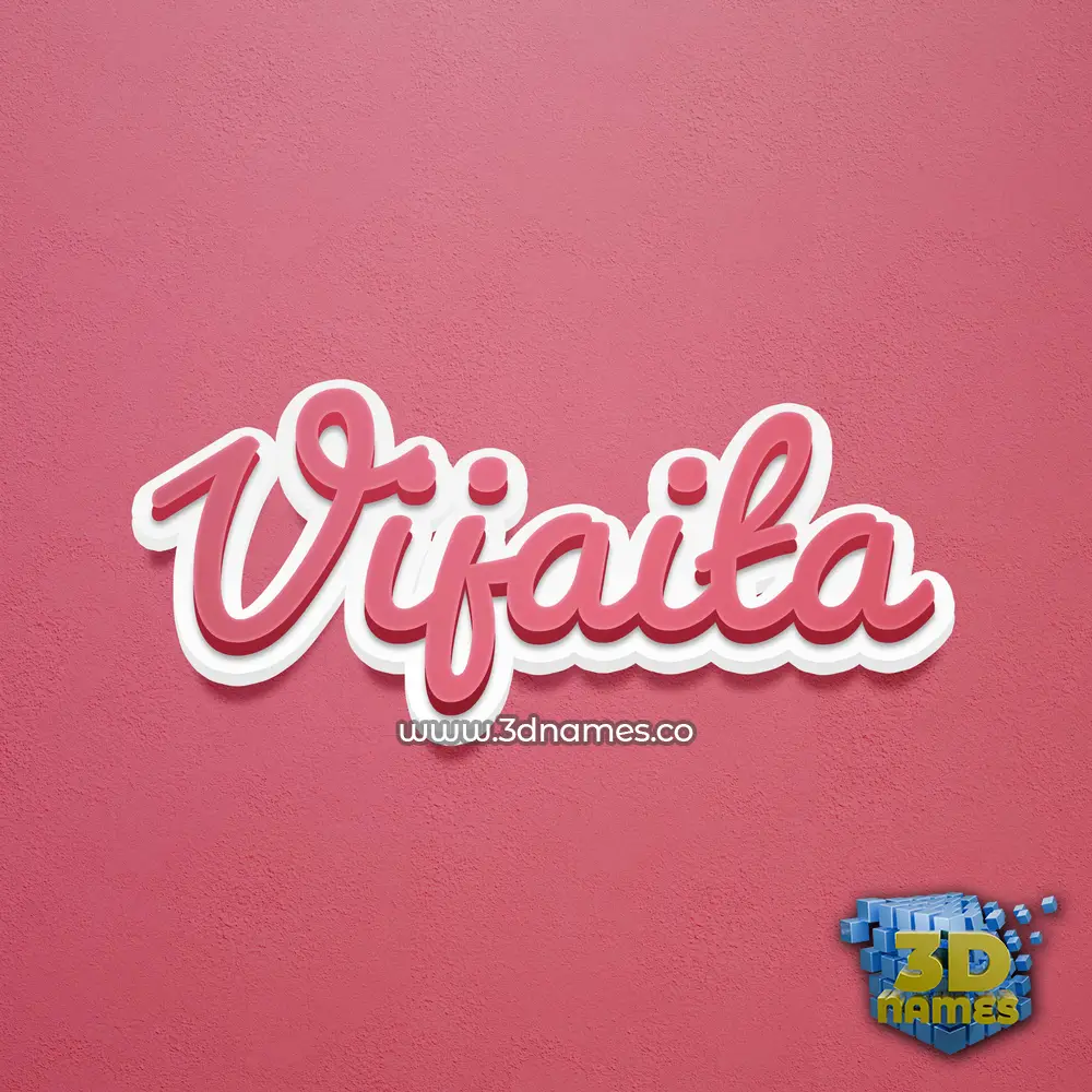 vijaita in Red Scribble style - 3D name wallpaper vijaita in Red Scribble style - 3D name wallpaper