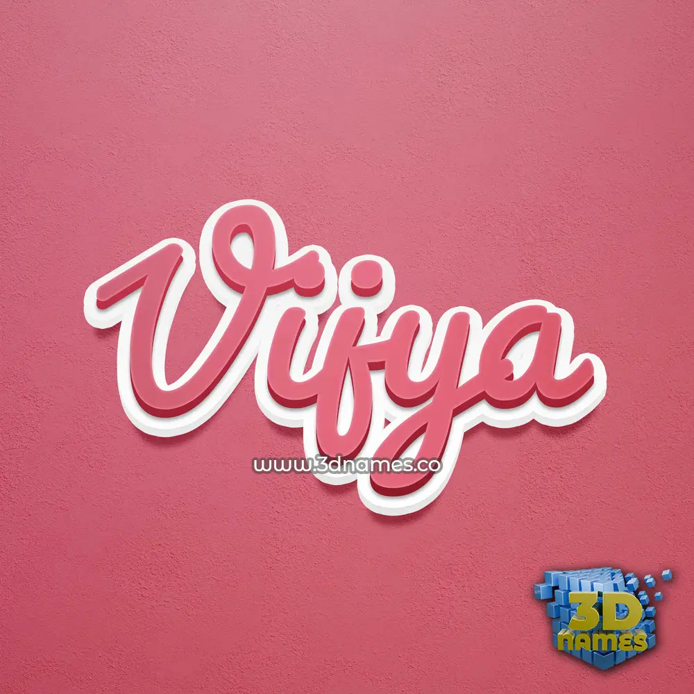 vijya in Red Scribble style - 3D name wallpaper vijya in Red Scribble style - 3D name wallpaper