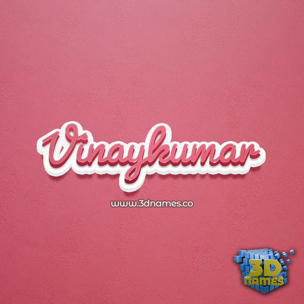 vinaykumar in Red Scribble style - 3D name wallpaper vinaykumar in Red Scribble style - 3D name wallpaper