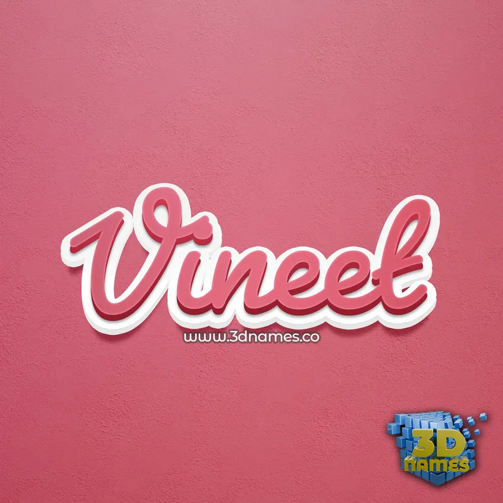 vineet in Red Scribble style - 3D name wallpaper vineet in Red Scribble style - 3D name wallpaper