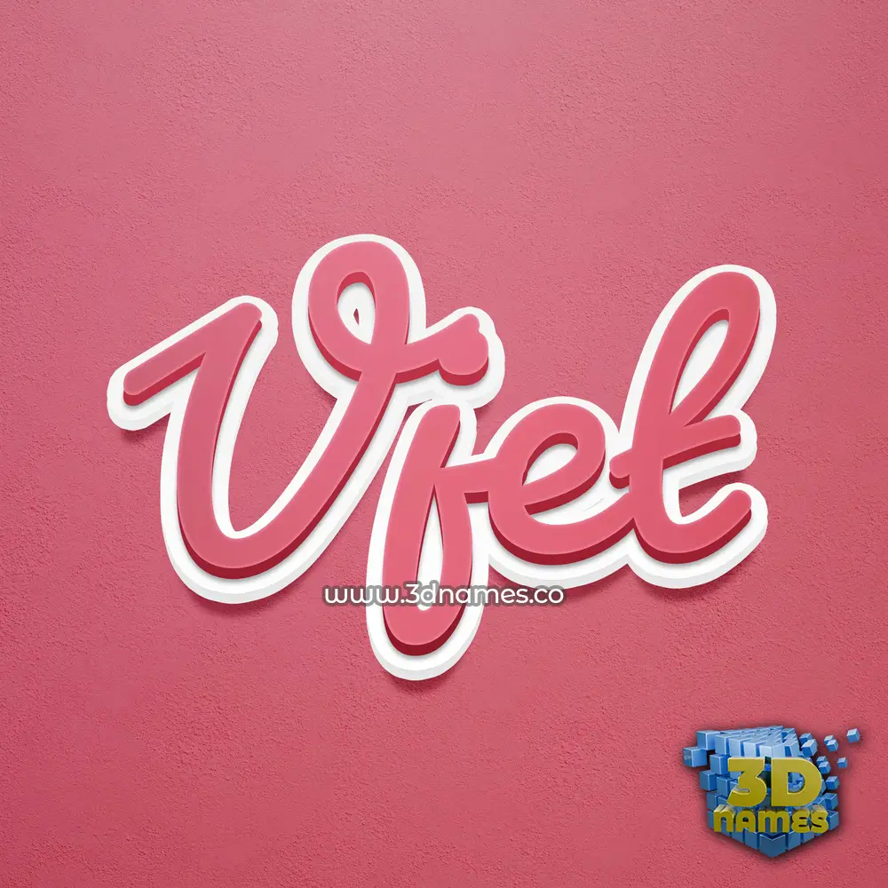 vjet in Red Scribble style - 3D name wallpaper vjet in Red Scribble style - 3D name wallpaper
