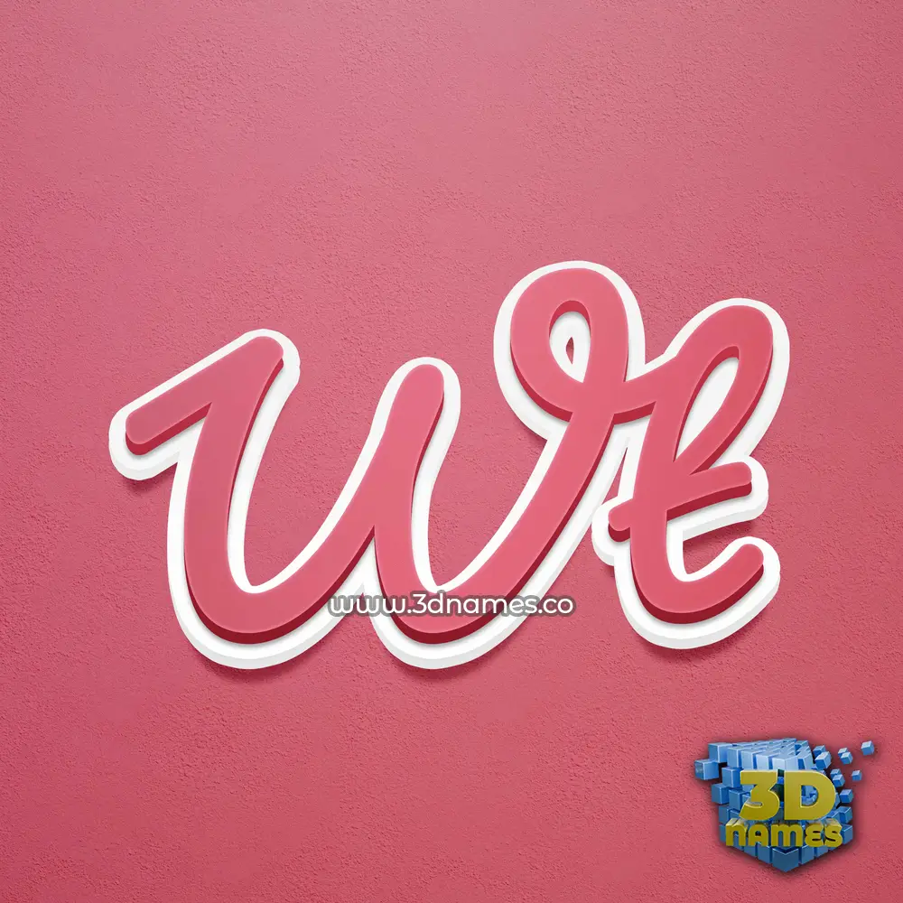 wt in Red Scribble style - 3D name wallpaper wt in Red Scribble style - 3D name wallpaper