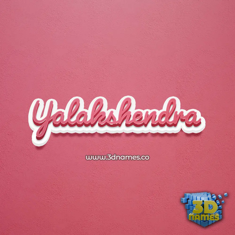 yalakshendra in Red Scribble style - 3D name wallpaper yalakshendra in Red Scribble style - 3D name wallpaper
