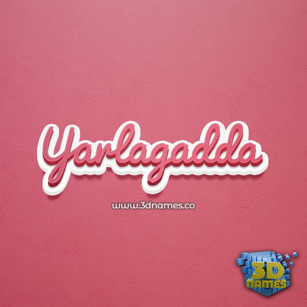 yarlagadda in Red Scribble style - 3D name wallpaper yarlagadda in Red Scribble style - 3D name wallpaper