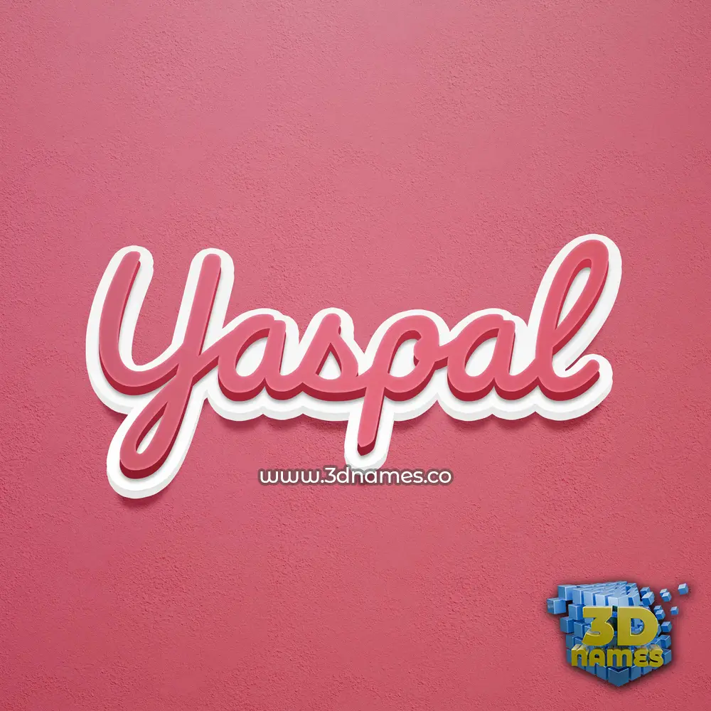 yaspal in Red Scribble style - 3D name wallpaper yaspal in Red Scribble style - 3D name wallpaper
