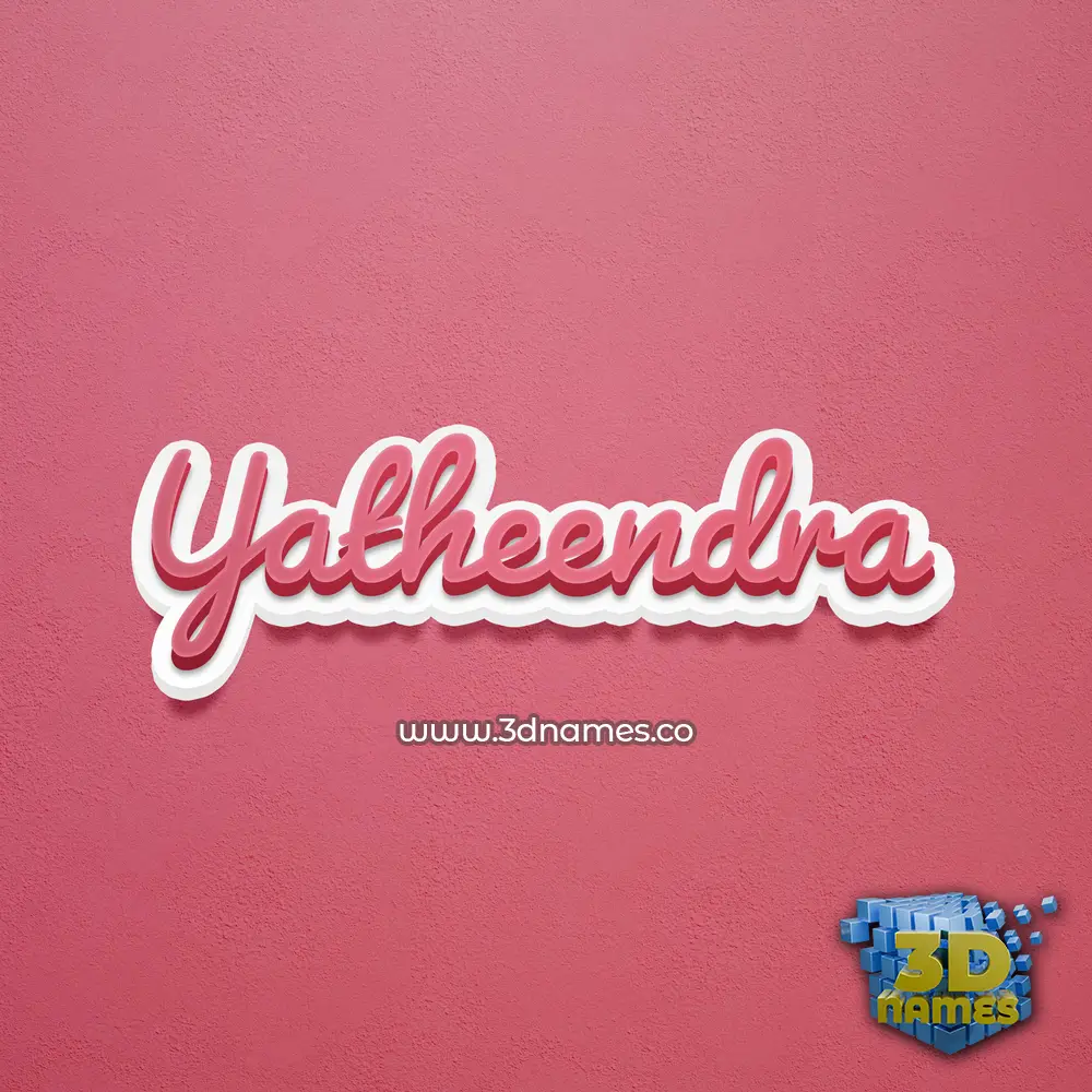 yatheendra in Red Scribble style - 3D name wallpaper yatheendra in Red Scribble style - 3D name wallpaper