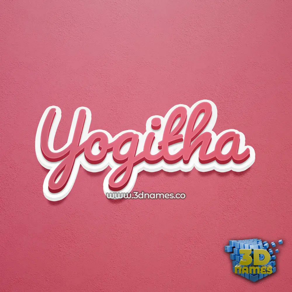 yogitha in Red Scribble style - 3D name wallpaper yogitha in Red Scribble style - 3D name wallpaper